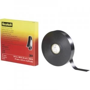 Image of 3M Scotch 22 7000031345 Electrical tape Scotch 22 Black (L x W) 33 m x 38mm
