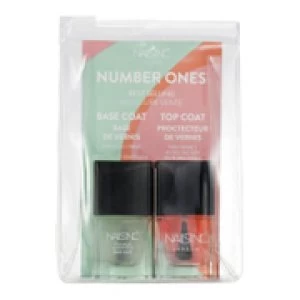Image of nails inc. Number 1s Base and Top Coat Duo 2 x 5ml