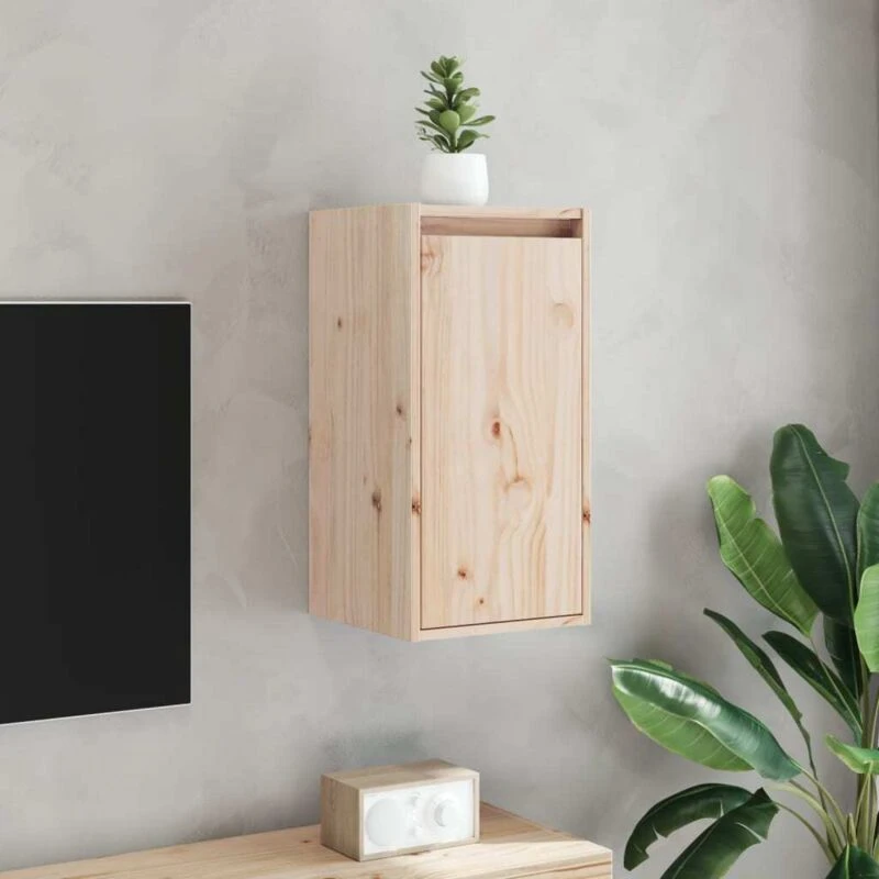 Image of VIDAXL Wall Cabinets 2 pcs 30x30x60cm Solid Wood Pine Vidaxl 8720286840788