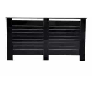 Image of Hmd Furniture - High gloss Black-151.5x19x82cm(WxDxH) - Black