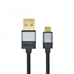 Image of Silvertec Double Double side Micro Cable SD-USB120 (1.2M) - Black