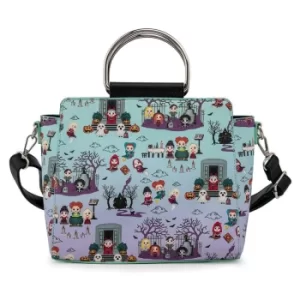 Image of Loungefly Disney Hocus Pocus Scene Aop Crossbody Bag