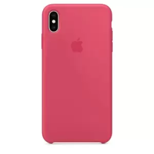 Image of Apple iPhone XS Max Silicone Case - Hibiscus