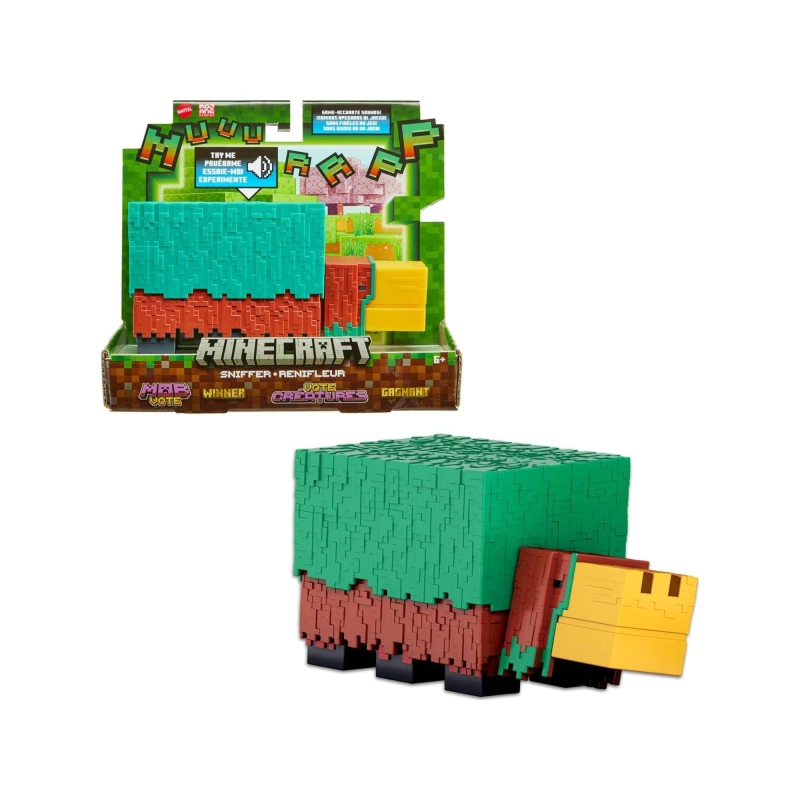Image of Minecraft "Minecraft 3.25" Sniffer Figure"