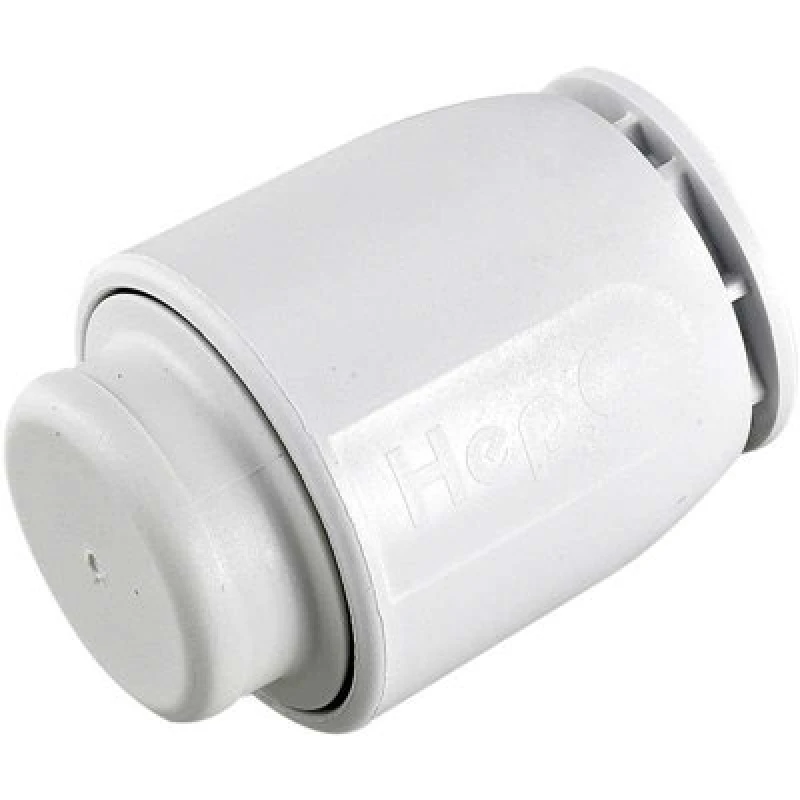 Image of Wavin Hd62/15W Hep2O Demountable Pipe Stop-End Cap White 15mm