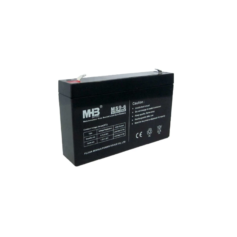 Image of PowerWalker MHB MS9-6 Sealed Lead Acid (VRLA) 6 V 9 Ah