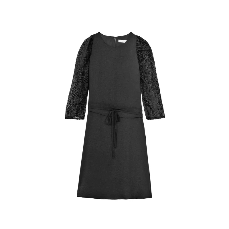 Image of La Petite Etoile Womens straight dress La Petite Etoile Waneta Noir Female 40