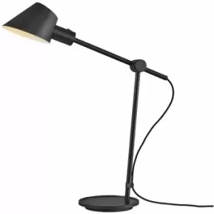 Image of Nordlux Stay Long Desk Task Lamp Black, E27