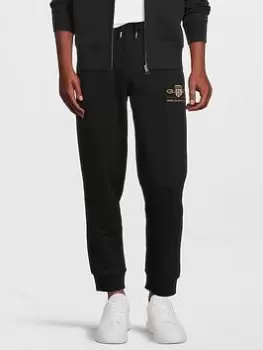 Image of GANT Gant Archive Shield Joggers, Black Size M Men