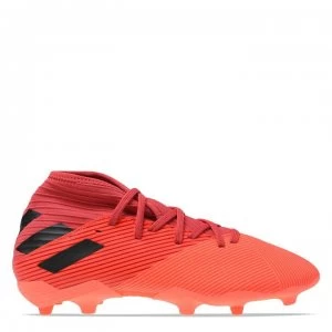 Image of adidas Nemeziz 19.3 Junior FG Football Boots - SignCoral/Black