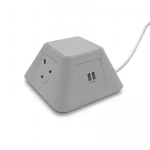 Image of Inca free-standing power module 2 x UK sockets, 2 x twin USB fast