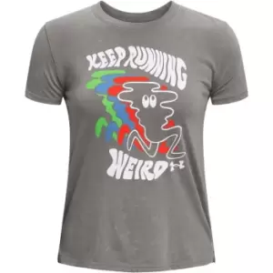 Image of Under Armour KRW Short Sleeve T Shirt Womens - Grey