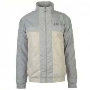 Image of Cruyff Sanchez Track Top - Off White/Blue
