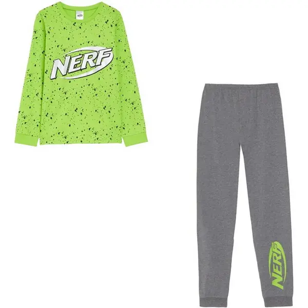 Image of Character NERF Pj Set - Green 4 - 5 Years