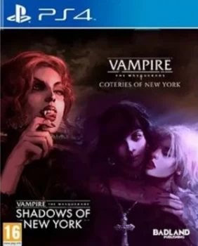 Image of Vampire The Masquerade Coteries of New York + Shadows of New York PS4 Game