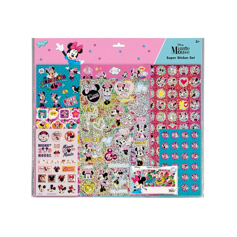 Image of Totum Minnie Mouse XL Super Sticker Set Multi unisex