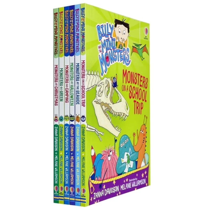 Image of Billy And The Mini Monsters Series 2 Six Book Collection Zanna Davidson For Ages Seven To Twelve Zanna Davidson Books