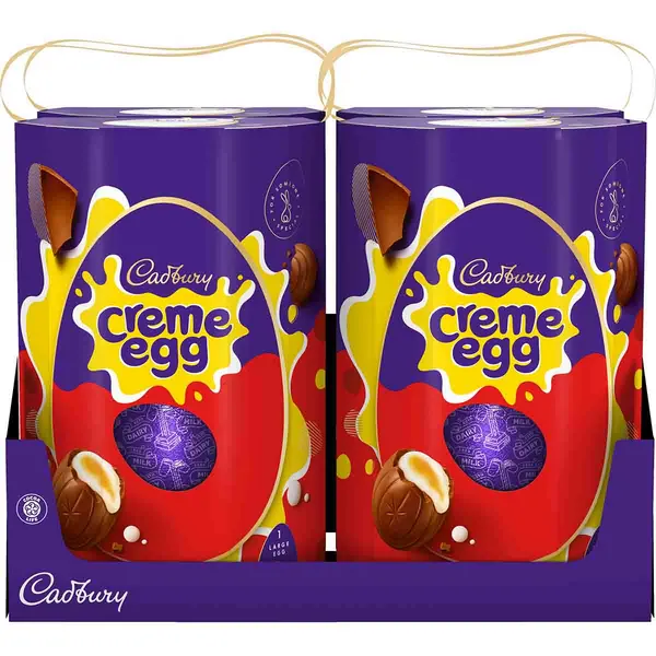 Image of Cadbury Gifts Direct Cadbury Creme Egg Chocolate Easter Egg 235g 4241212