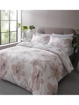 Image of Catherine Lansfield Lily Duvet Set - Db