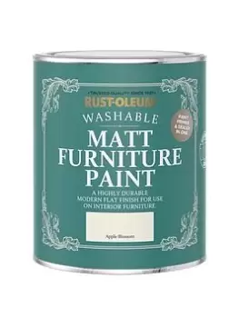 Image of Rust-Oleum Matt Furniture Paint Apple Blossom 750Ml