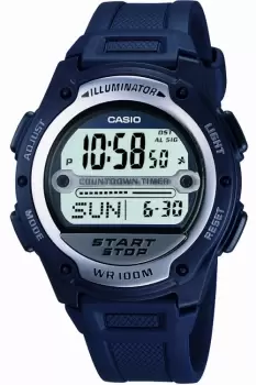 Image of Mens Casio Sports Gear Alarm Chronograph Watch W-756-2AVES