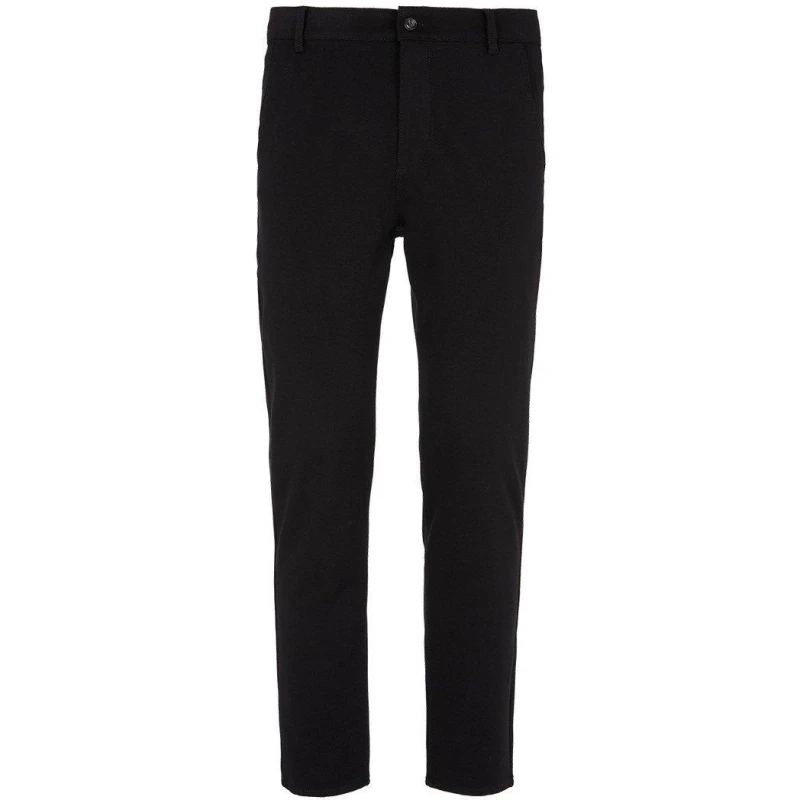 Image of 7 For All Mankind Mens Knitted Chinos Black male 34