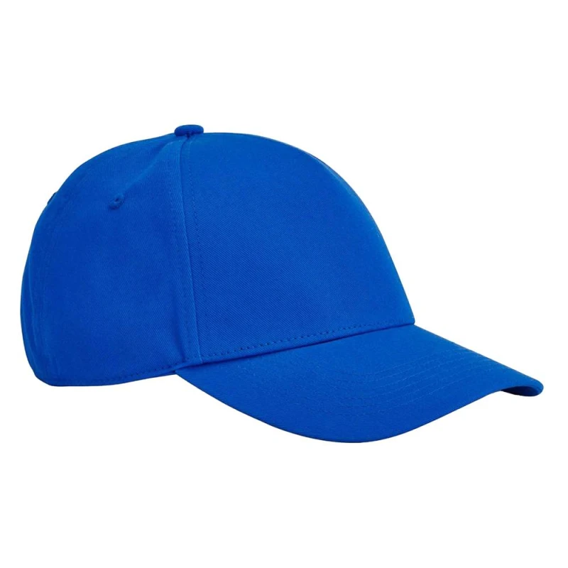 Image of Beechfield Mens EarthAware Classic 5 Panel Cotton Baseball Cap in Royal Royal Male One Size