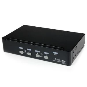 Image of StarTech 4 Port Professional VGA USB KVM Switch
