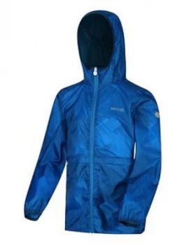 Image of Regatta Boys Bagley (Packs Into It's Own Bag) Jacket - Navy, Size 3-4 Years