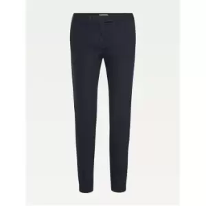 Image of Tommy Hilfiger Tommy Heritage Slim Fit Chino Trousers - Blue