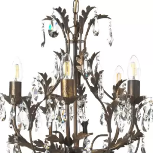 Image of Botte Multi Arm Chandelier Bronze