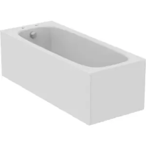 Image of Ideal Standard i. life Single Ended Bath 1700mm x 700mm 2 Tap Holes in White Acrylic