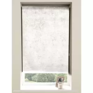 Image of Crushed Velvet Roller Blind Pearl 1.2 x 1.6 M