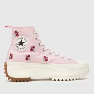 Image of Run Star Hike Platform Embroidered Floral
