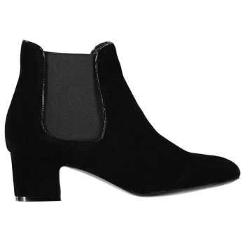 Image of Linea Heel Chelsea Boots - Black