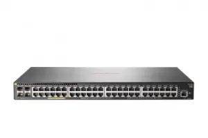Image of HP Enterprise 2930F 48G PoE+ 4SFP+ Switch - Fiber Optic (JL256A)