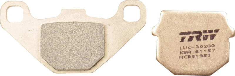 Image of TRW MCB519SI Brake pad set Brake Pad Set,disc brake (402)