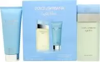 Image of Dolce & Gabbana Light Blue Gift Set 100ml Eau de Toilette + 100ml Body Cream