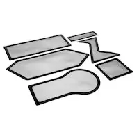 Image of Demciflex Dustfilter Set for Zalman Z9 - Black