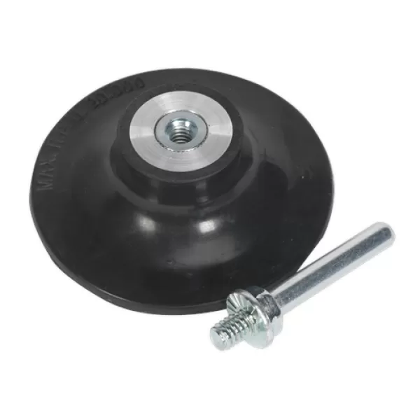 Image of Genuine SEALEY PTCQCBP75 Quick Change Backing Pad Ø75mm 1/4UNC