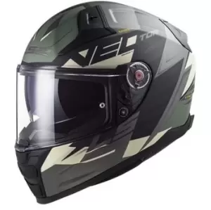 Image of LS2 Ff811 Vector Ii Absolute M.Black Silver Full Face Helmet 2XL