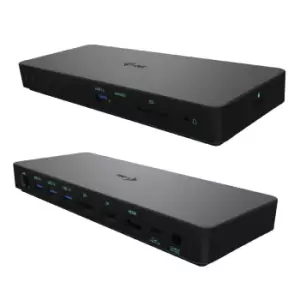Image of i-tec USB-C/Thunderbolt Triple Display Docking Station + Power...