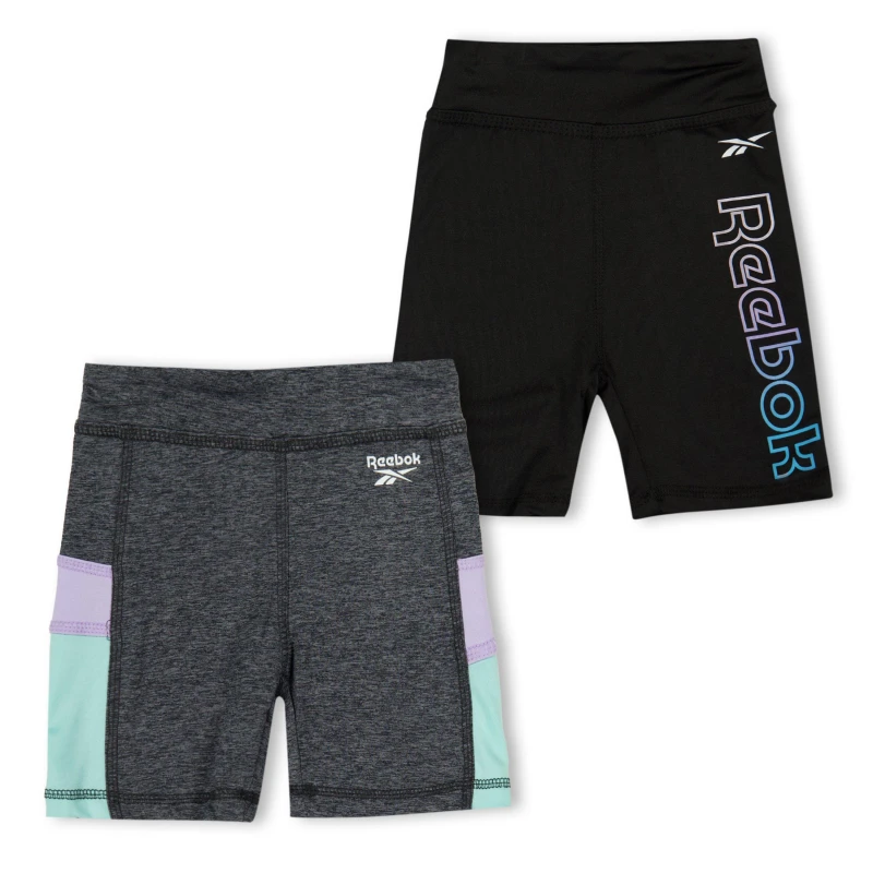 Image of Reebok Kids Jersey Jogger Shorts Midnight female 9-10 (M)