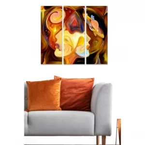 Image of MDF1069277036 Multicolor Decorative MDF Painting (3 Pieces)