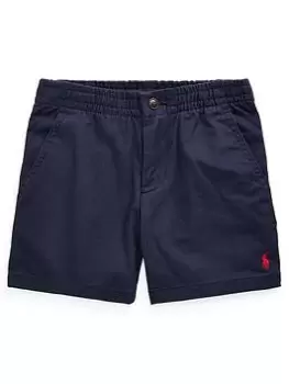 Image of Ralph Lauren Boys Chino Shorts - Navy, Size 6 Years