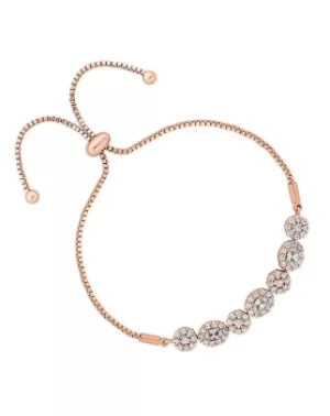 Image of Jon Richard Floral Toggle Bracelet