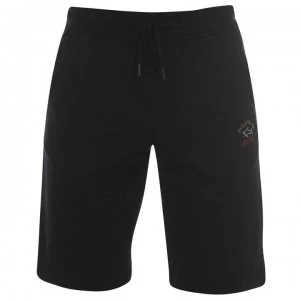 Image of Paul And Shark Crew Fleece Shorts - Black 011