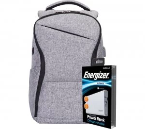 Image of ENERGIZER EPB005 Backpack with Power Bank - Grey