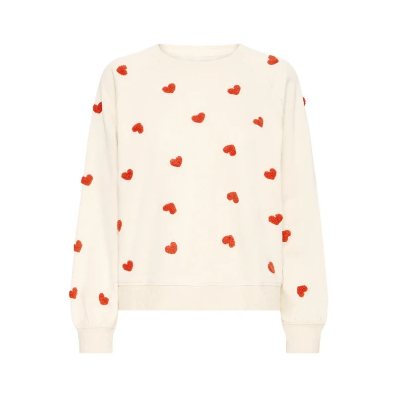 Image of Ichi Sweatshirt woman Ichi Kasura Orange Female S