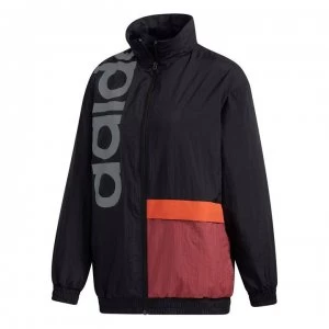 Image of adidas Womens New Track Top Loose - Black